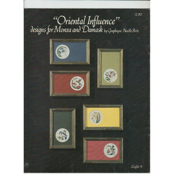 Graphique Needle Arts Oriental Influence Designs for Monza Damask Cross Stitch 9 - Picture 2 of 2